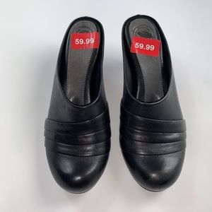 NWT Womens Nurture Fawn Black Dressy Mules Size 6M